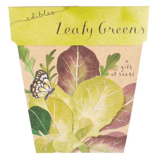 Leafy Greens - Gift of Seeds Card