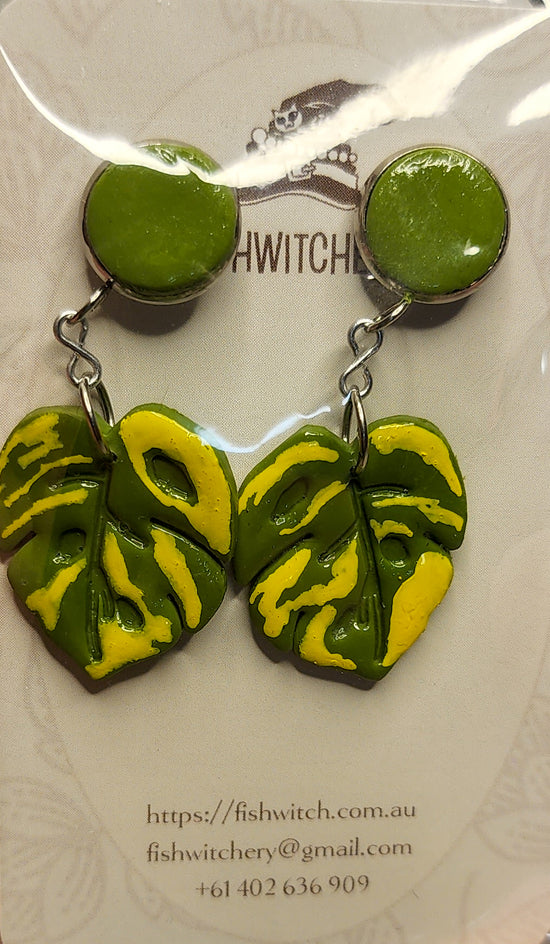 Plant Earring 