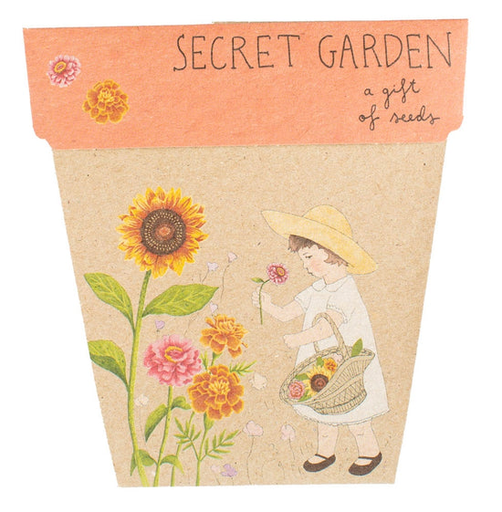 Secret Garden - Gift of Seeds Card